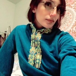 1960's Vintage Kimono Sleeve Long Duster Nightgown